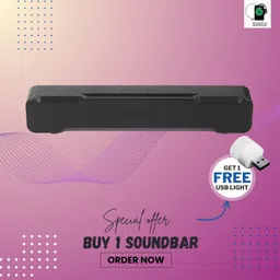 SYARA 20W Bluetooth Soundbar with 4 Hours Wireless Playback Bluetooth SpeakersRT308 20 W Bluetooth Soundbar-picture-20