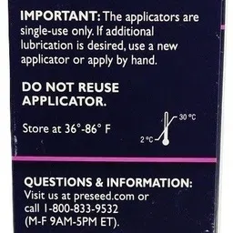 pre-seed PERSONAL LUBRICANT 1.4 OZ (1TUBE + 9 APPLICATORS) Lubricant image 2