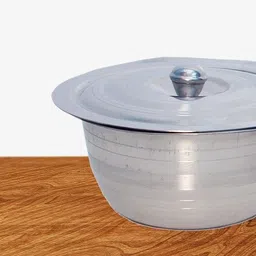 a&h Stainless Steel Serving Bowl Maintainance Free Serving Bowl With Lid (Dongas) Dishwasher Safe image 4