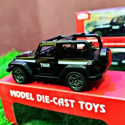 sumit Thar Car with Opening Doors and Back Action -Mini Super Cars - Any Colour image 3