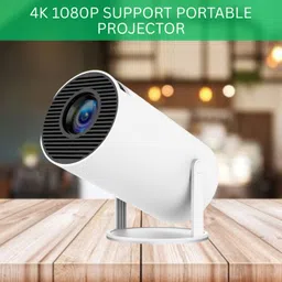 YAROH Protable Projector for Home 4K Support With Built-in Apps Netflix, YouTubeW149 (4500 lm / 1 Speaker / Wireless / Remote Controller) Portable Projector-picture-39
