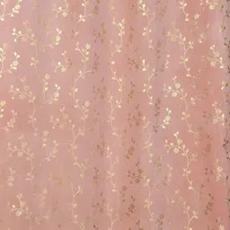 kiara creations 153 cm (5 ft) Velvet Room Darkening Window Curtain (Pack Of 2) image 3