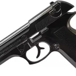 bikrify Gun Style 608 Machine Lighter with Loading System With Pull Back System Pocket Lighter image 1