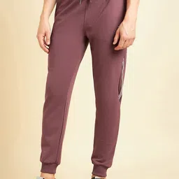 Sweet Dreams Men Purple Dry Fit Mid Rise Joggers-picture-27