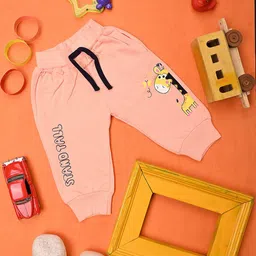 V-Mart Infant Boys Typography Printed Loop Knit Fleece Joggers-picture-53