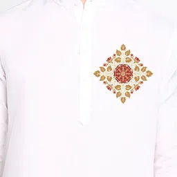 DEVOILER Ethnic Motifs Printed Regular Kurta With Pyjamas image 2