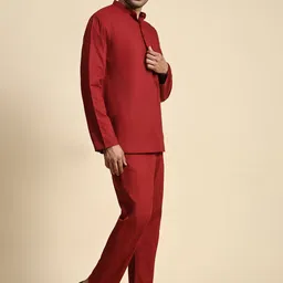 Moda Rapido Men Regular Pure Cotton Kurta with Pyjamas image 2
