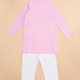 indus route by Pantaloons Boys Printed Kurta with Pyjama Set image 5