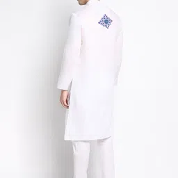 DEVOILER Ethnic Motifs Printed Kurta with Pyjamas image 4
