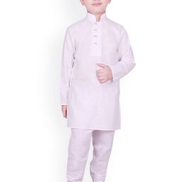 SG YUVRAJ Boys White Kurta with Pyjamas-picture-42
