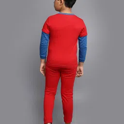 V-Mart Boys Printed T-shirt With Pyjamas image 4