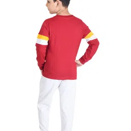 Clothe Funn Boys Graphic Printed T-Shirt With Pyjamas image 4