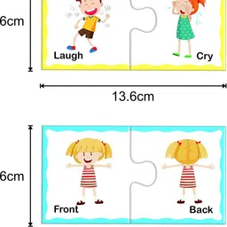 arniyavala Educational Jigsaw Puzzle Range for Kids (What's Opposites) image 2
