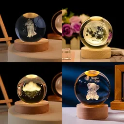 vashishth Decorative Night Light Gift Crystal Diamond Lamp Table Lamp-picture-29