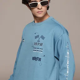roadster Men Full Sleeve Printed Sweatshirt-picture-21