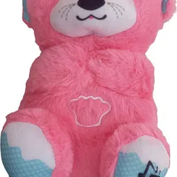 rqpfab Sound and Light Smoothing Sound Otter Baby Put to Sleep Breathing Teddy Bear toy - 25 cm-picture-28