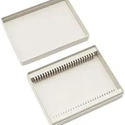 shakuntla Slide box for 25 prepared slides microscope slide box with index,side box plastic Microscope Slide Box-picture-26