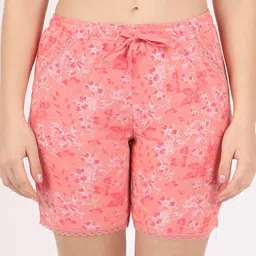 jockey Printed Women Pink Boxer Shorts-picture-33