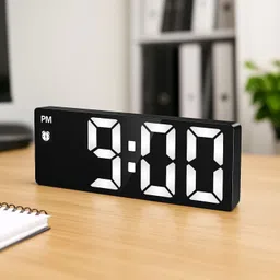ekhasa Digital Black Clock image 1