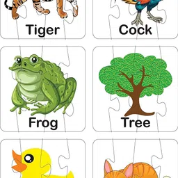 arniyavala ducational Jigsaw Puzzle Range for Kids (Match The Spelling) (24 Pieces) image 3