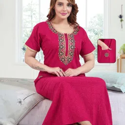 shloke Women Nighty-picture-16