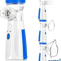 CRETO JSL-W302 Mesh Nebulizer Rechargeable for Kids & Adults (Inbuilt Battery) Nebulizer-picture-37