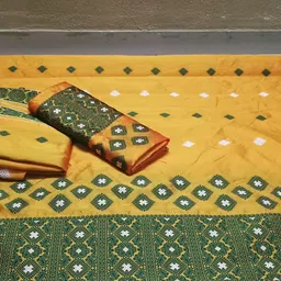 grujha Woven Mekhela Chador Silk Blend Saree image 3