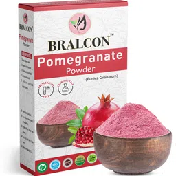 Pomegranate Peel Powder- 100g| 100 % Natural Dry Anar Powder for Face Pack, Skin-image-2