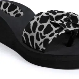 skytrap Stylish Comfortable and Trending Printed Flip Flops Slide Combo of 2 Women Slippers image 4