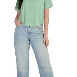 peepultree Women Regular Fit Self Design Casual Shirt-picture-32