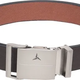 provogue Men Formal Brown Genuine Leather Belt image 3