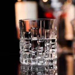 (Pack of 6) Crystal Bridge Glass Set Of 6 Bar Glass For Drinking Whisky Scotch Cocktails Glass Set Whisky Glass-image-7