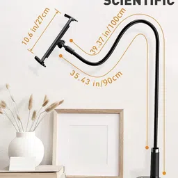 Wrixty 360 Adjustable Mobile Phone Holder, Universal Phone Holder Clip Lazy Bracket Mobile Holder image 2