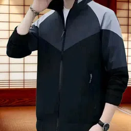 kdsn Wind Cheater Solid Men Wind Cheater-picture-19