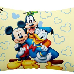 kuber industries Microfibre Baby Pillow Pack of 2 Toons & Characters image 2