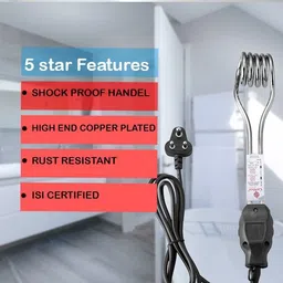 longwings NC-PRO 1500 W Shock Proof Immersion Heater Rod-picture-25