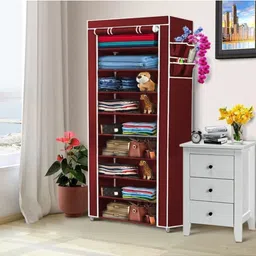 flipkart perfect homes studio Carbon Steel Collapsible Wardrobe image 2