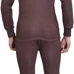 OSWAL JBI OSWAL JBI Men Top - Pyjama Set Round Neck (Brown) Thermal Men Top - Pyjama Set Thermal image 2