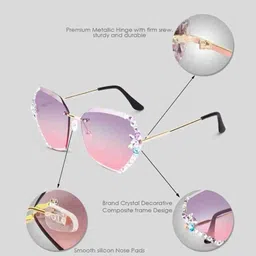 wearwise UV Protection Butterfly Sunglasses (Free Size) image 3