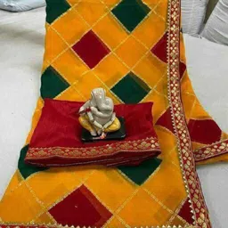 shoppingmart Floral Print Bollywood Pure Silk Saree-picture-24