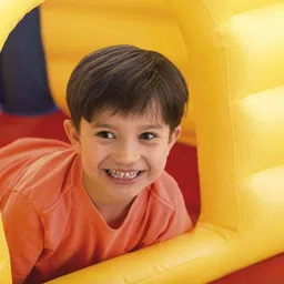tinytales Vinyl Bounce House JUMP -O-LENE Inflatable (IND*72) With Free Pump Inflatable Hoppers & Bouncer-picture-13