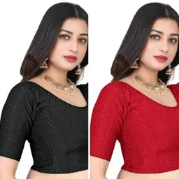 pritam trendz Round Neck Women Blouse-picture-20