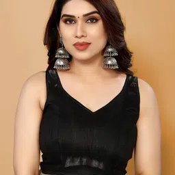 fabmora Embellished, Printed Bollywood Chiffon Saree image 3