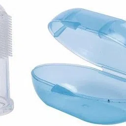 lifekrafts Silicone Baby Finger-Brush with Case Ultra Soft Toothbrush  Extra Soft Toothbrush-picture-11
