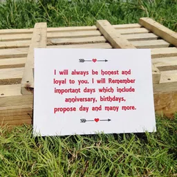 upahar india Here are 7 promises to make to your loved one feel extra special on your big day Greeting Card image 4