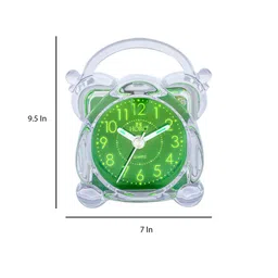 horo Glossy Analog Alarm Clock image 3