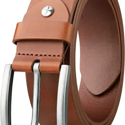 urban alfami Men Formal, Casual, Evening, Party Tan Genuine Leather Belt-picture-29