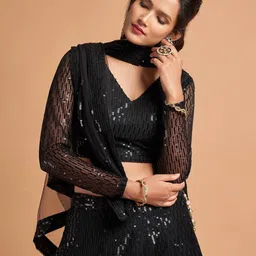 kedar fab Embellished Semi Stitched Lehenga Choli image 3