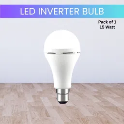 guggu 15W Rechargeable Emergency Inverter LED Bulb, Upto 4 Hours Battery For HomeY409 4 hrs Bulb Emergency Light-picture-29