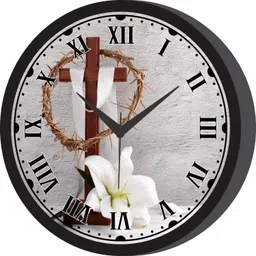 jaya enterprises Analog 28 cm X 28 cm Wall Clock image 3